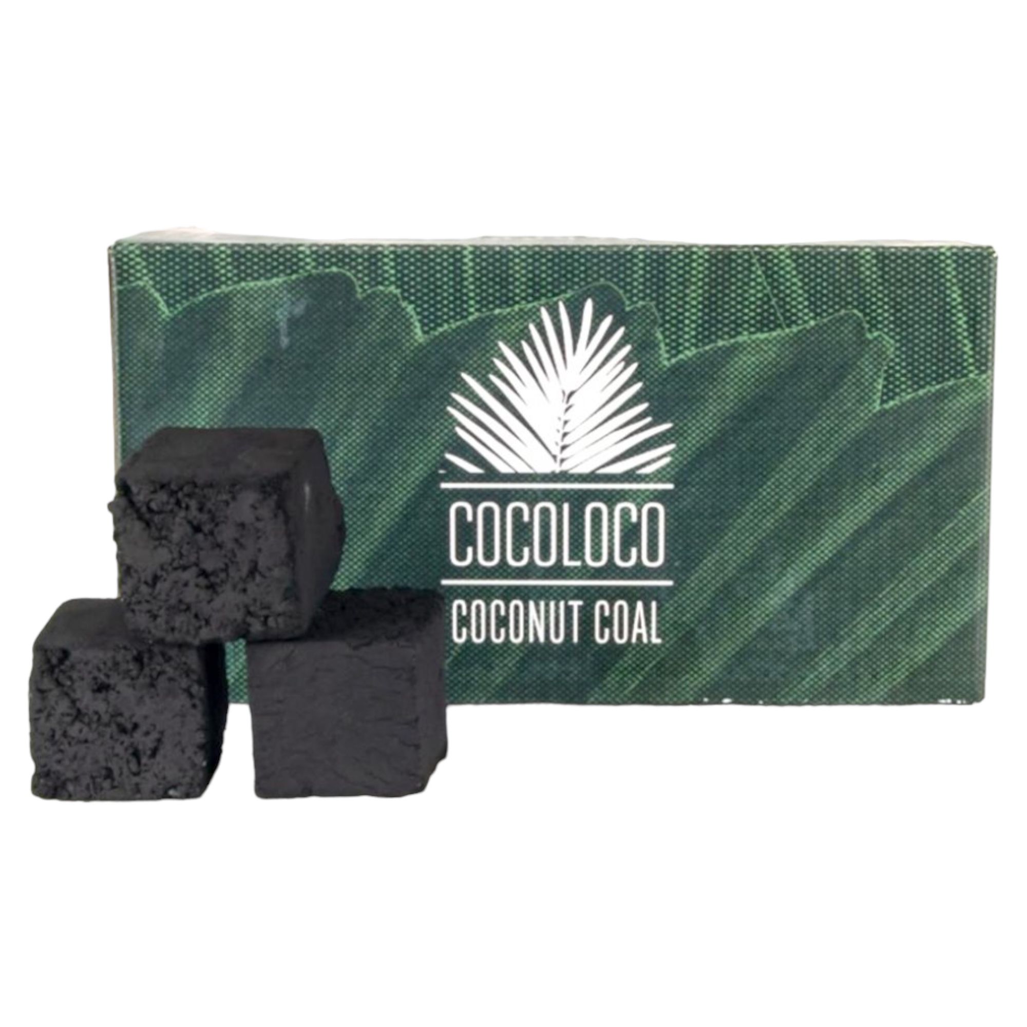 Carbón Cocoloco 27 mm de coco natural y larga duración