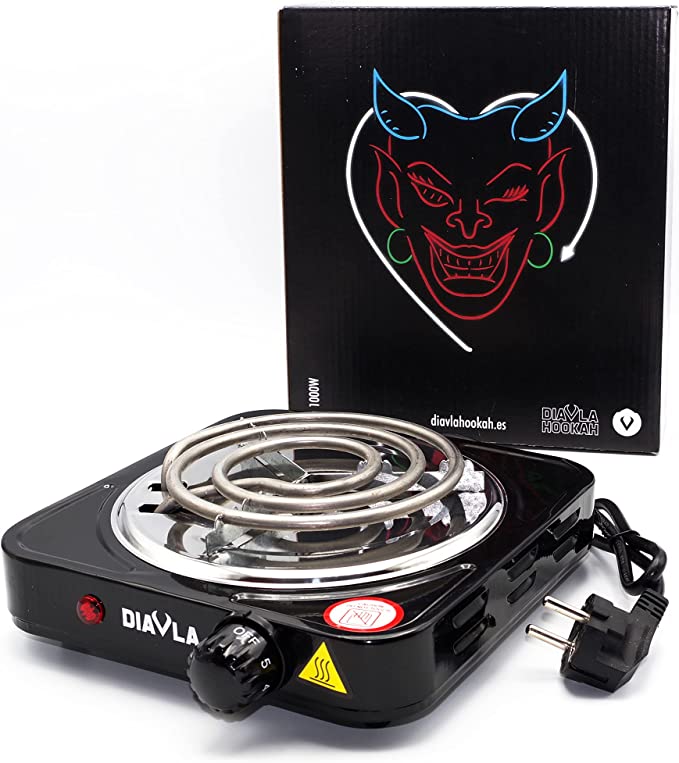 hornillo Diavla Hookah 1000W para encender carbones