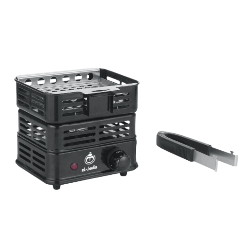 hornillo El Badia Blaze 1000W con rejilla extraíble