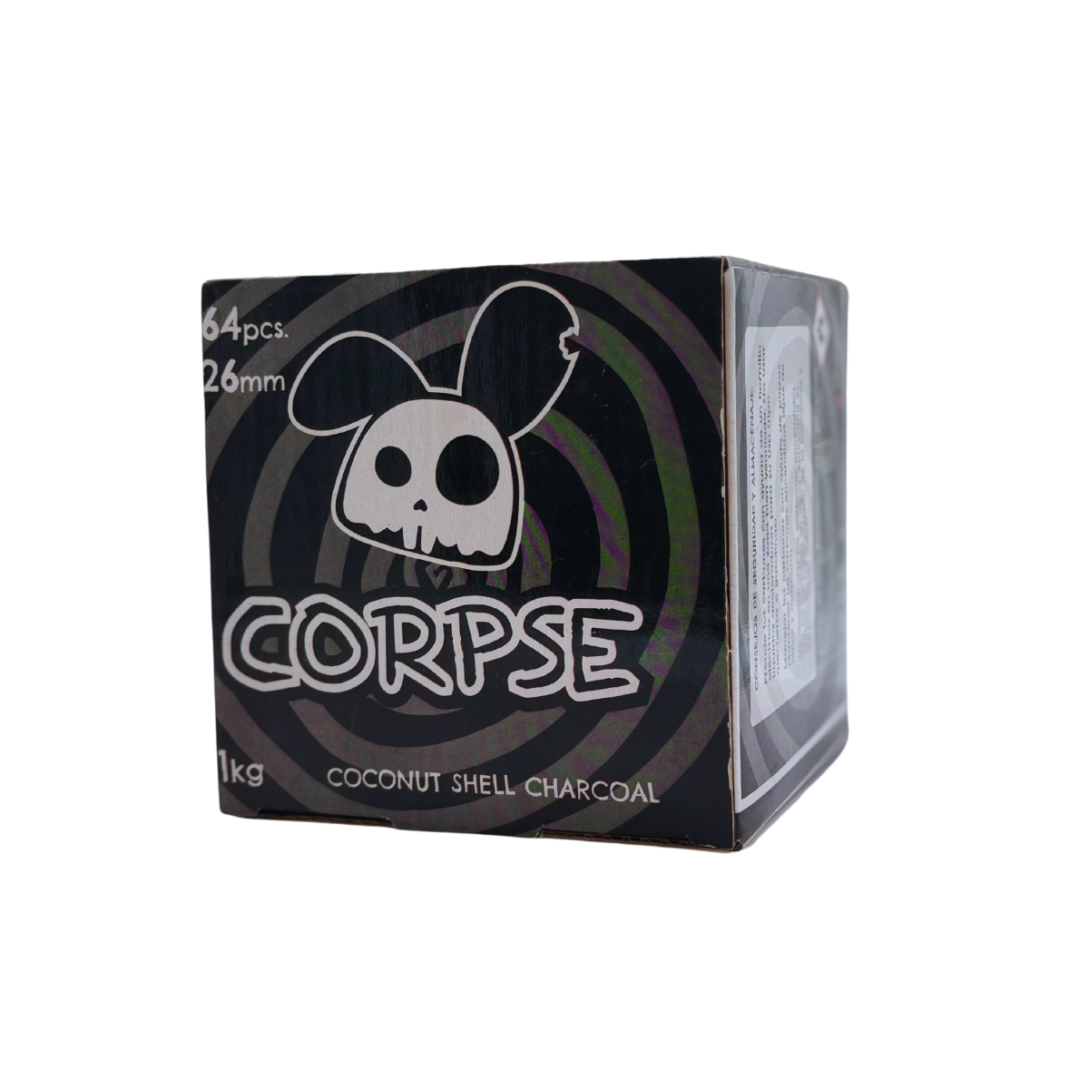 carbón Corpse 26 MM de combustión limpia y calor estable