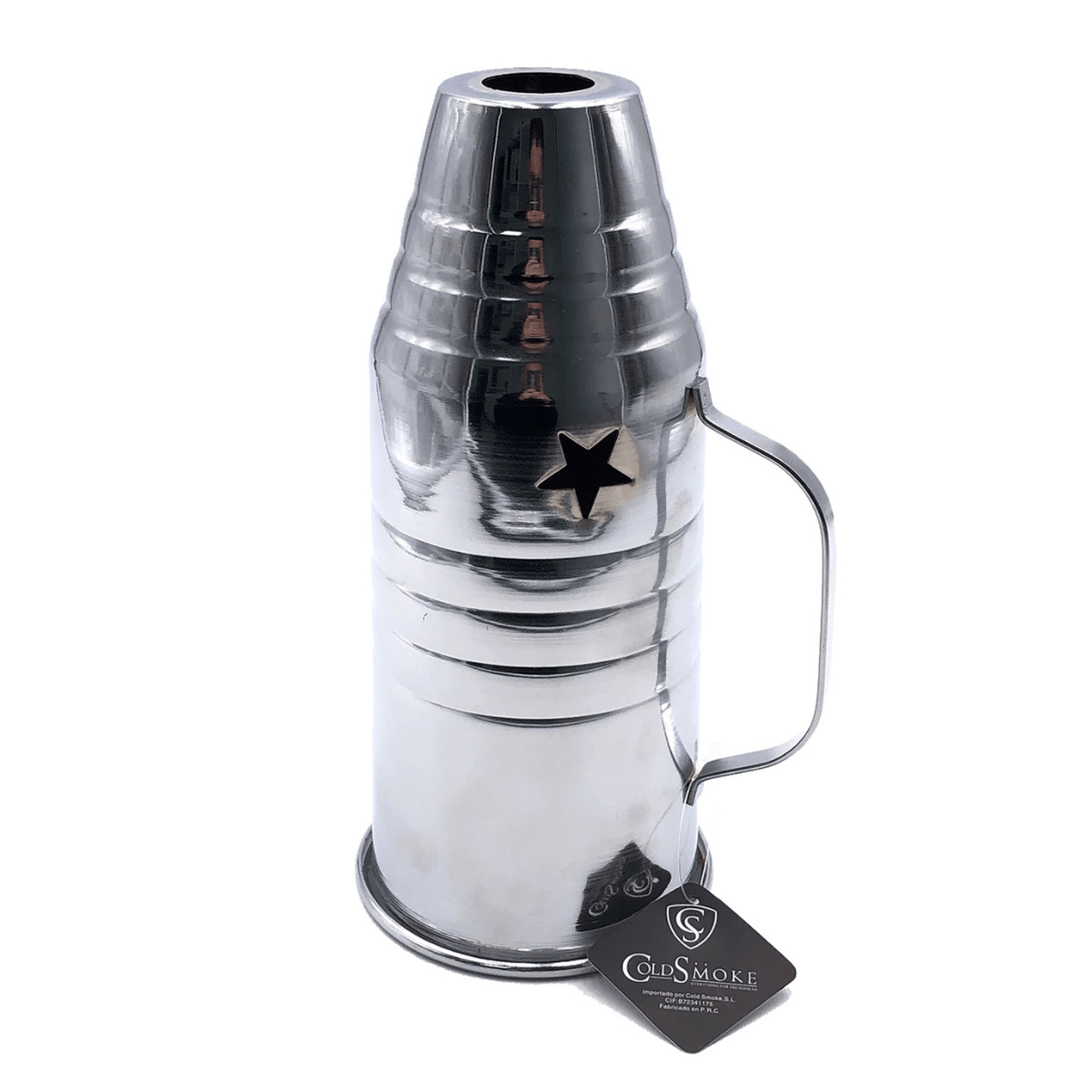 cubrevientos Silver Cold Smoke de aluminio para carbón