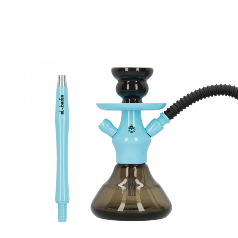 cachimba El Badia XS compacta de aluminio