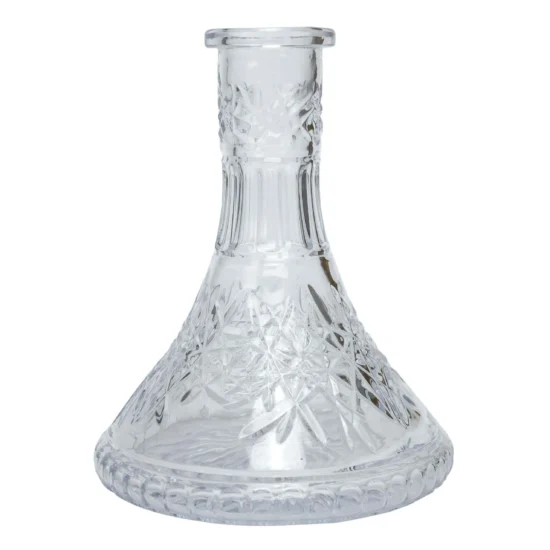 Base Rusa Tallada de cristal templado artesanal