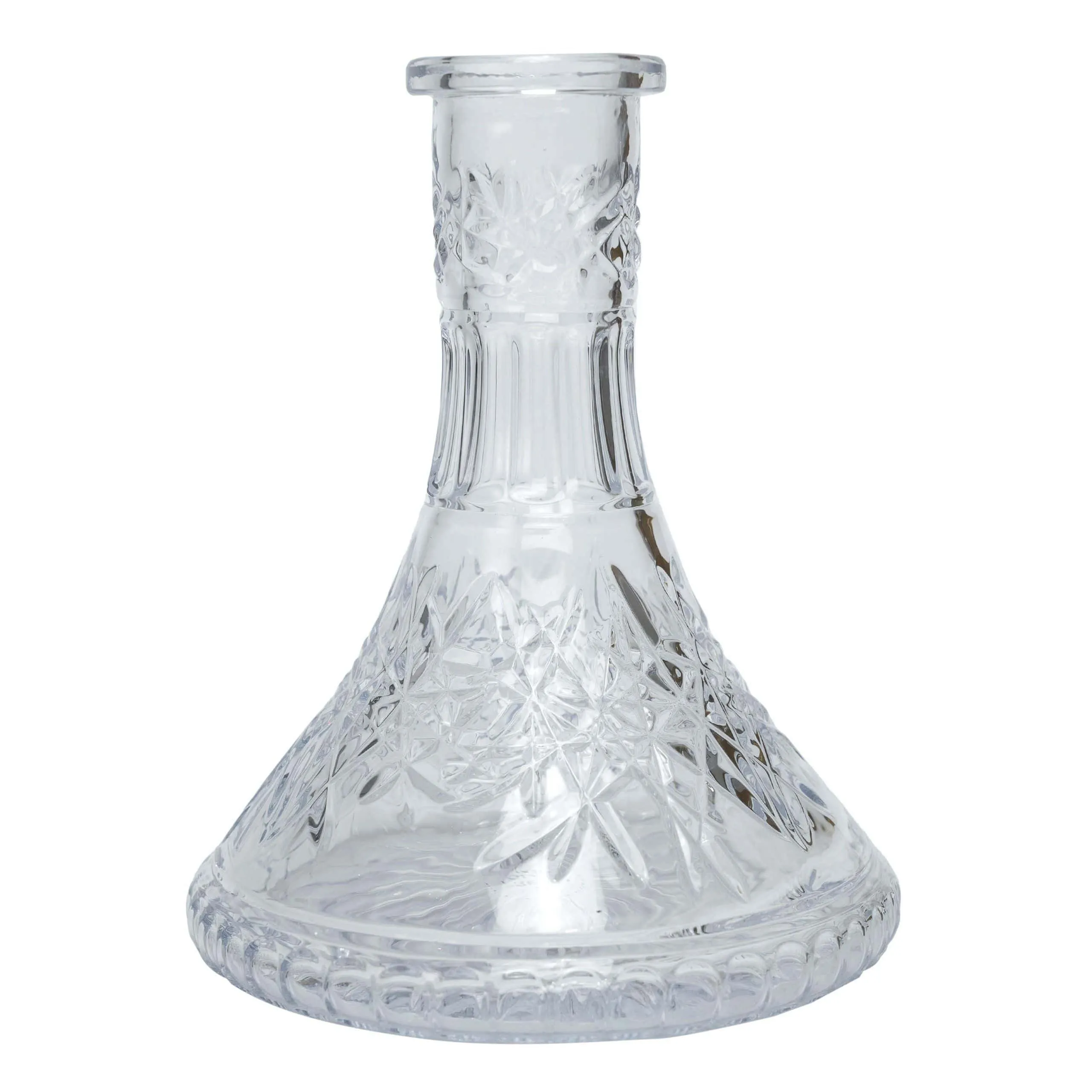 Base Rusa Tallada de cristal templado artesanal