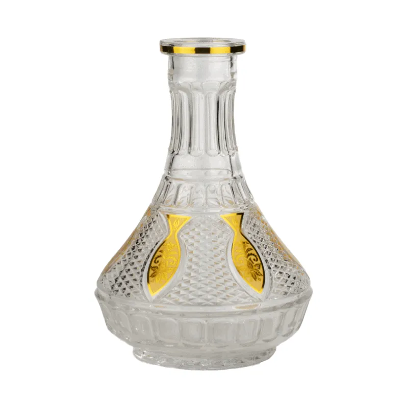 Base Rusa Gold Fish de cristal premium