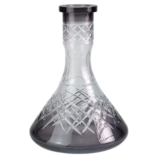 Base Clasic Ice Black de cristal artesanal
