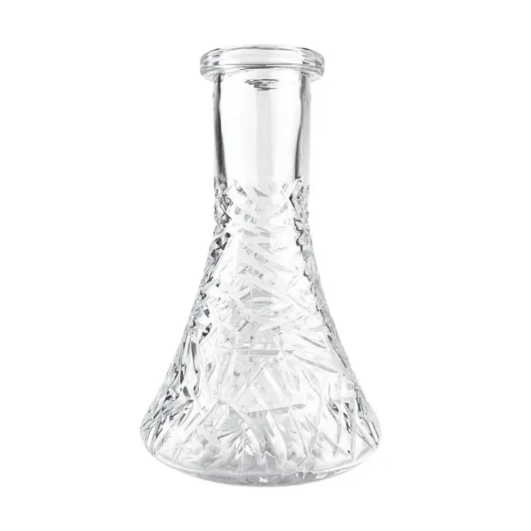 Base Tilled Trumpet Mini de cristal premium